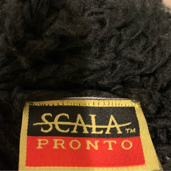 Scala Black Knit Beanie - Picture 6 of 6